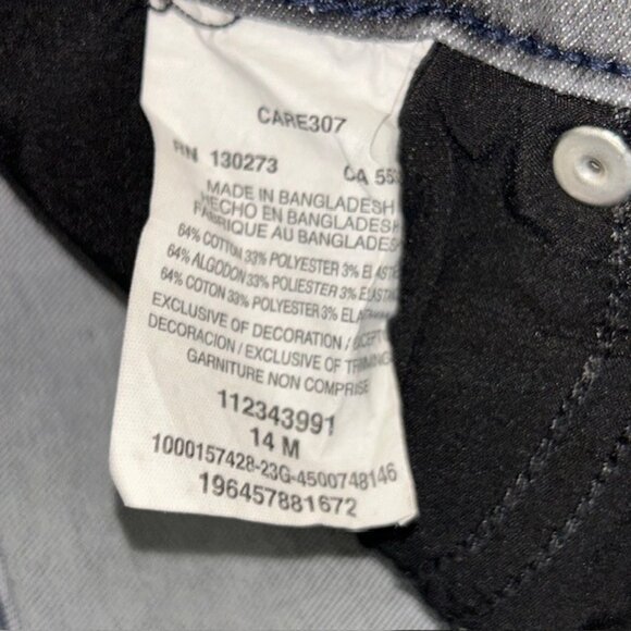 Lee Jeans Women Black High Rise Size 14M Tapered Denim Stretch Jeans Curvy - Picture 4 of 6